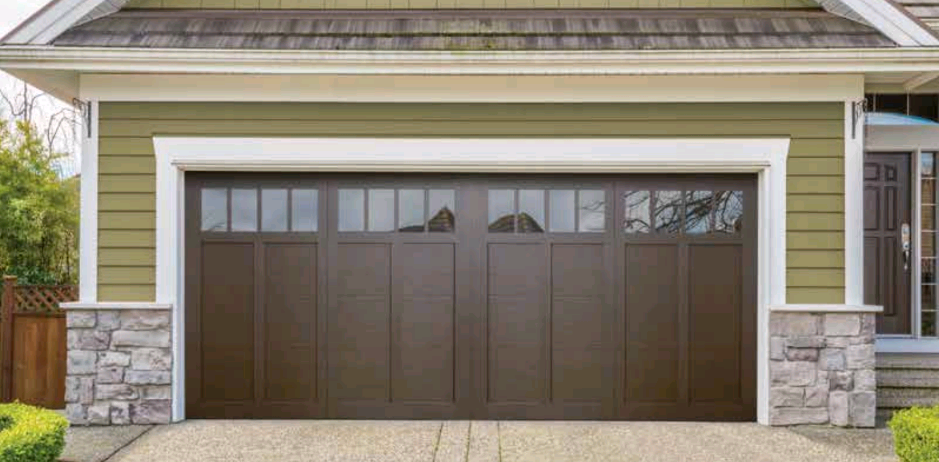 Top Garage Door Color: Walnut Brown - Fagan Door