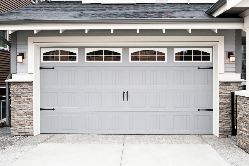 light-gray-garage-doors