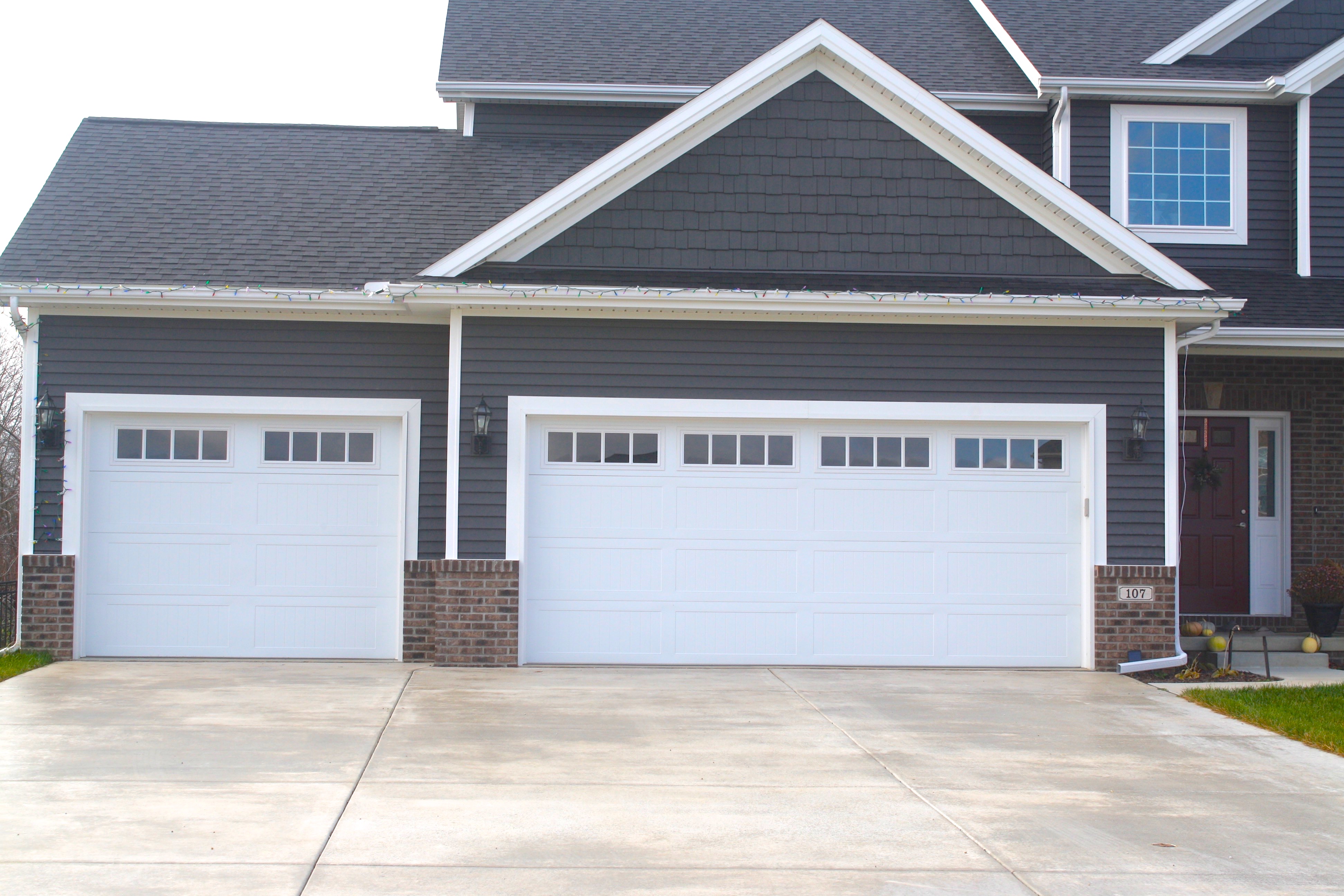 white-garage-doors
