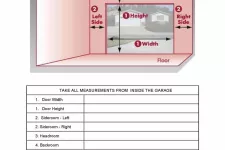 Measuring Your Garage Door